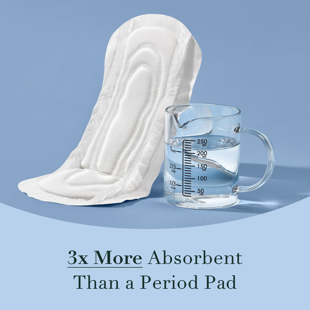 Ultimate Organic Cotton Cover Incontinence Pads E4