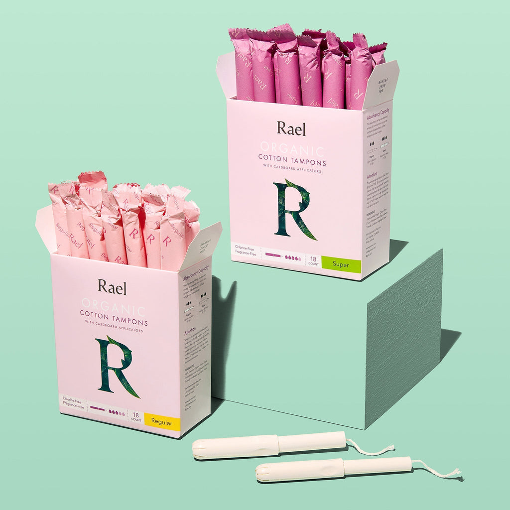 Regular Cardboard Applicator Tampons Made With Organic Cotton O6