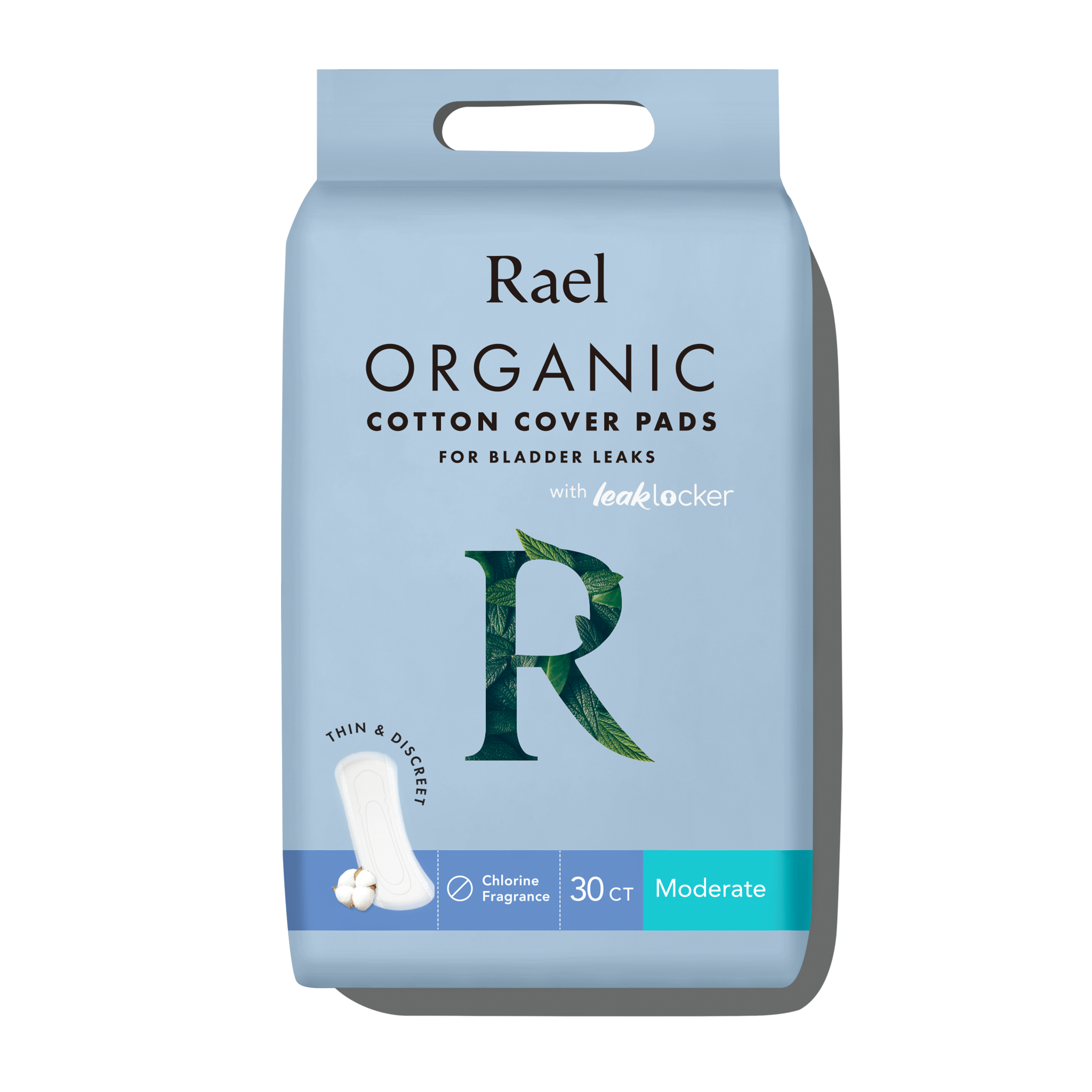 Moderate Organic Cotton Cover Incontinence Pads S0