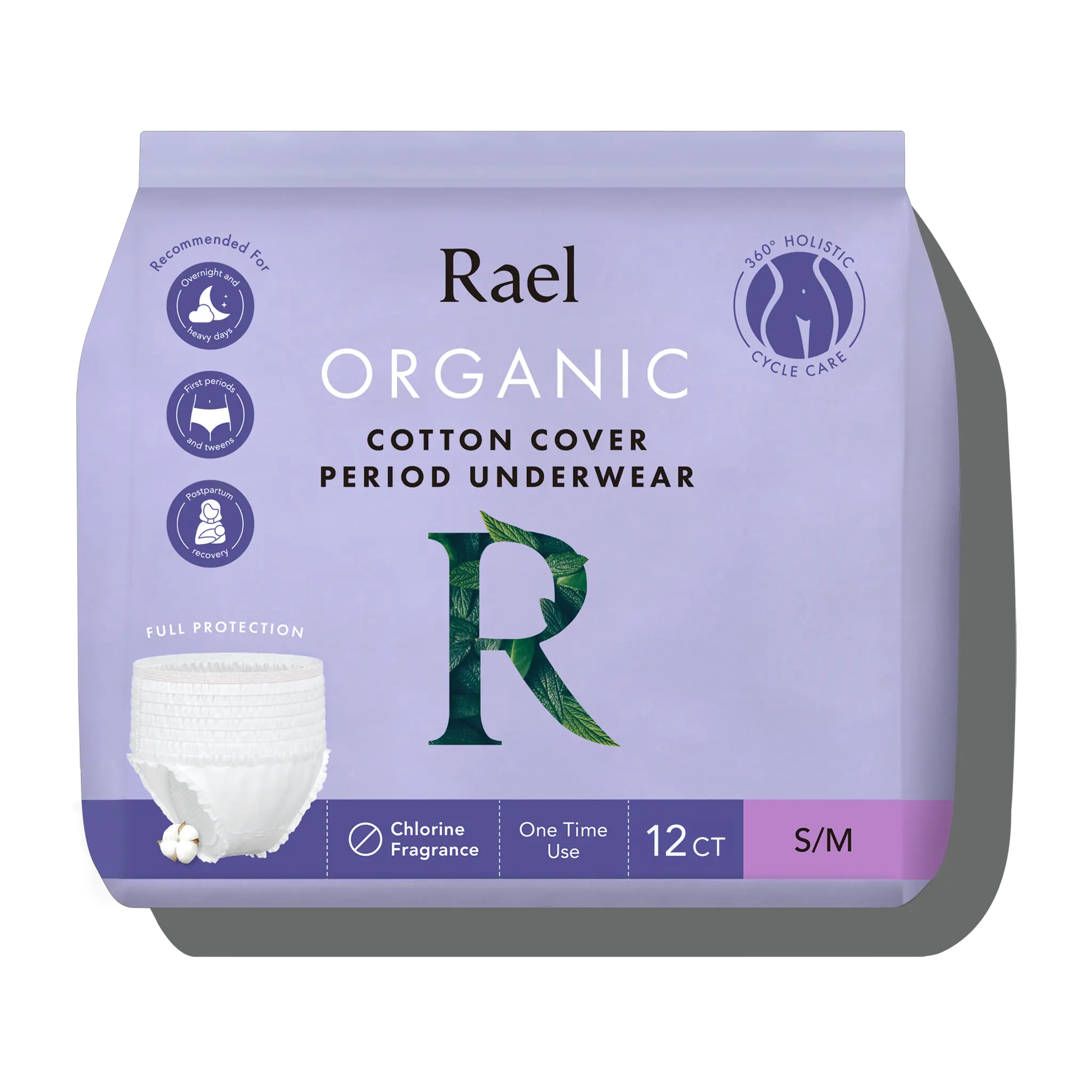 Disposable Period Underwear Made With Organic Cotton Y5