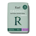 Extra Long Overnight Organic Cotton Cover Pads With Wings I6