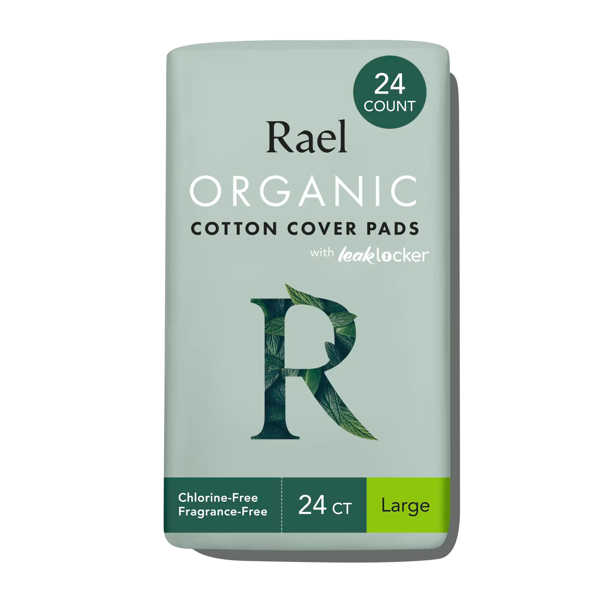 Large Organic Cotton Cover Pads With Wings W9