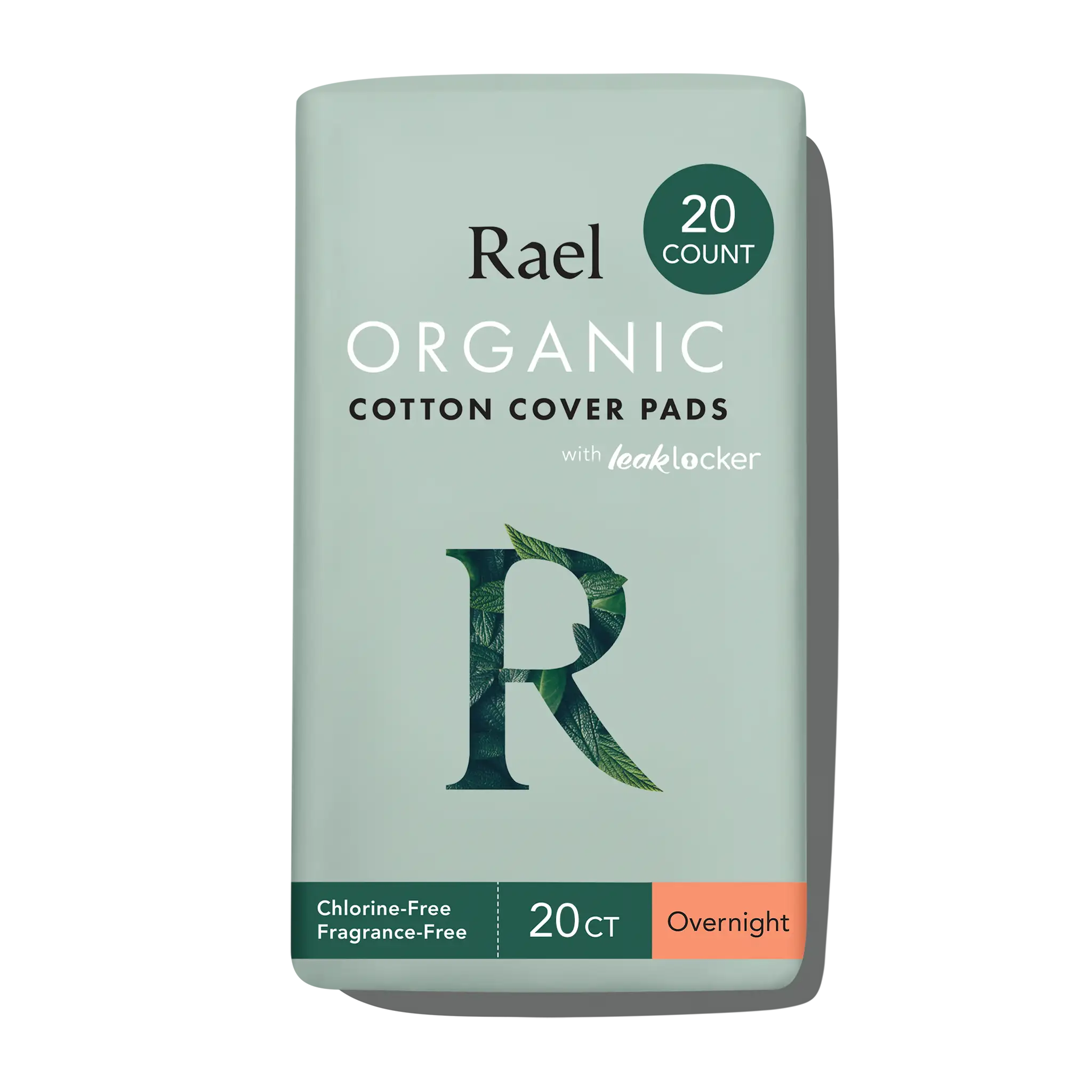 Overnight Organic Cotton Cover Pads With Wings P8