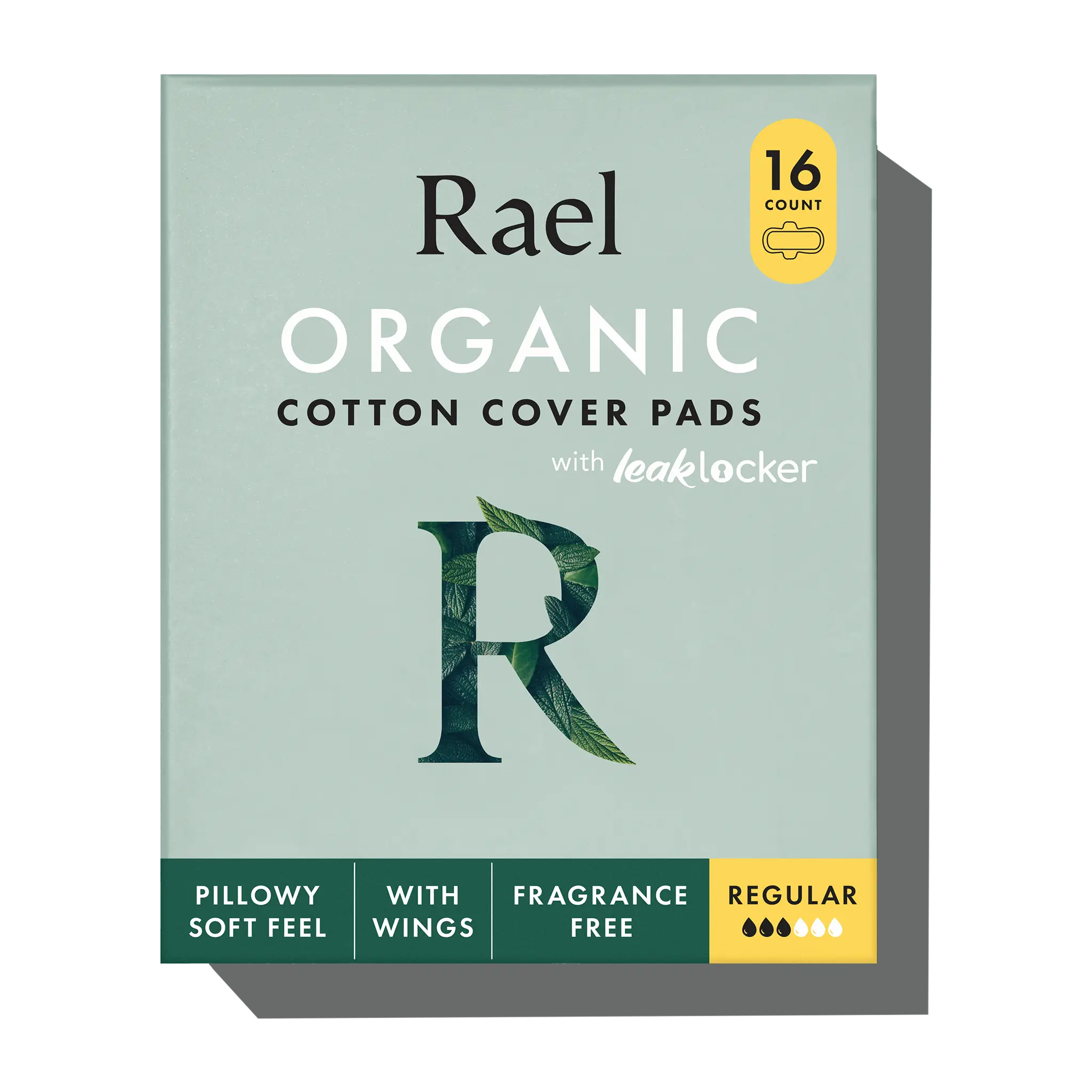 Regular Organic Cotton Cover Pads With Wings M8