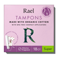 Super Compact Tampons Made With Organic Cotton V1