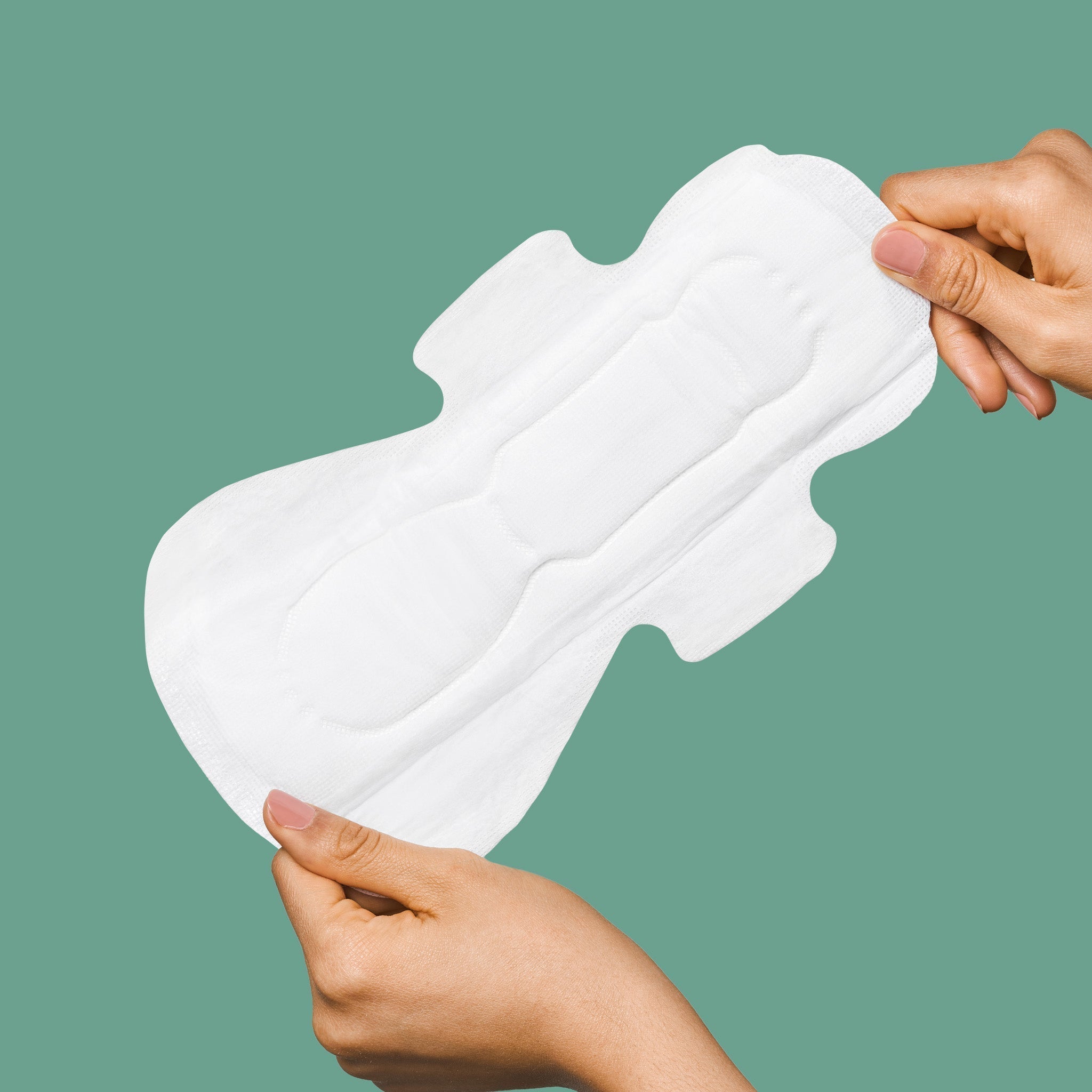 Large Organic Cotton Cover Pads With Wings W9