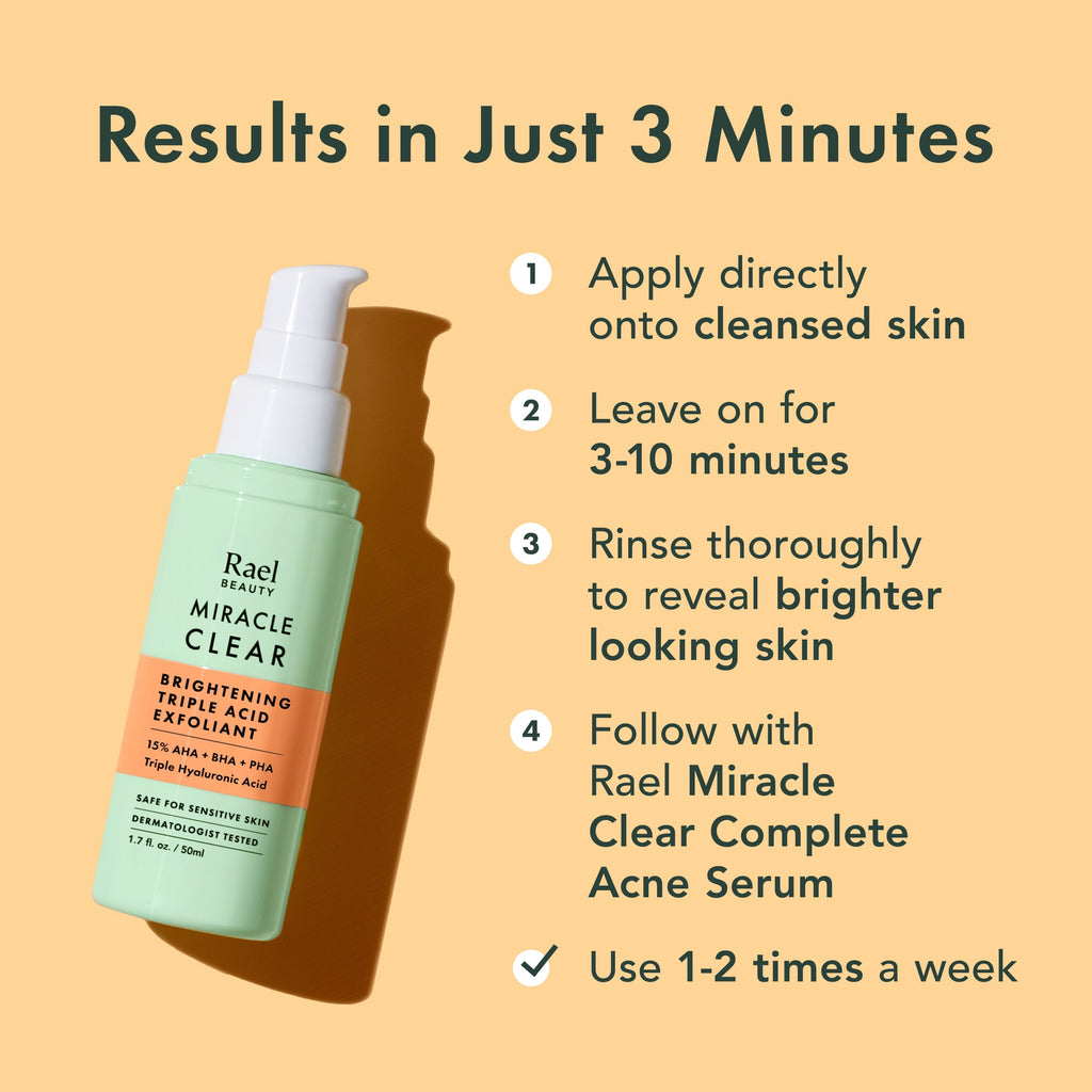 Miracle Clear Brightening Triple Acid Exfoliant L2