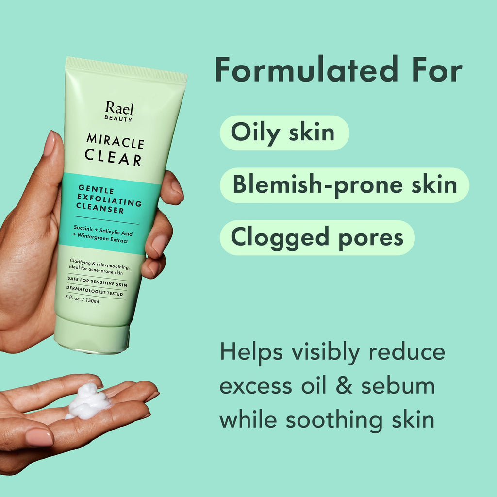 Miracle Clear Gentle Exfoliating Cleanser J5