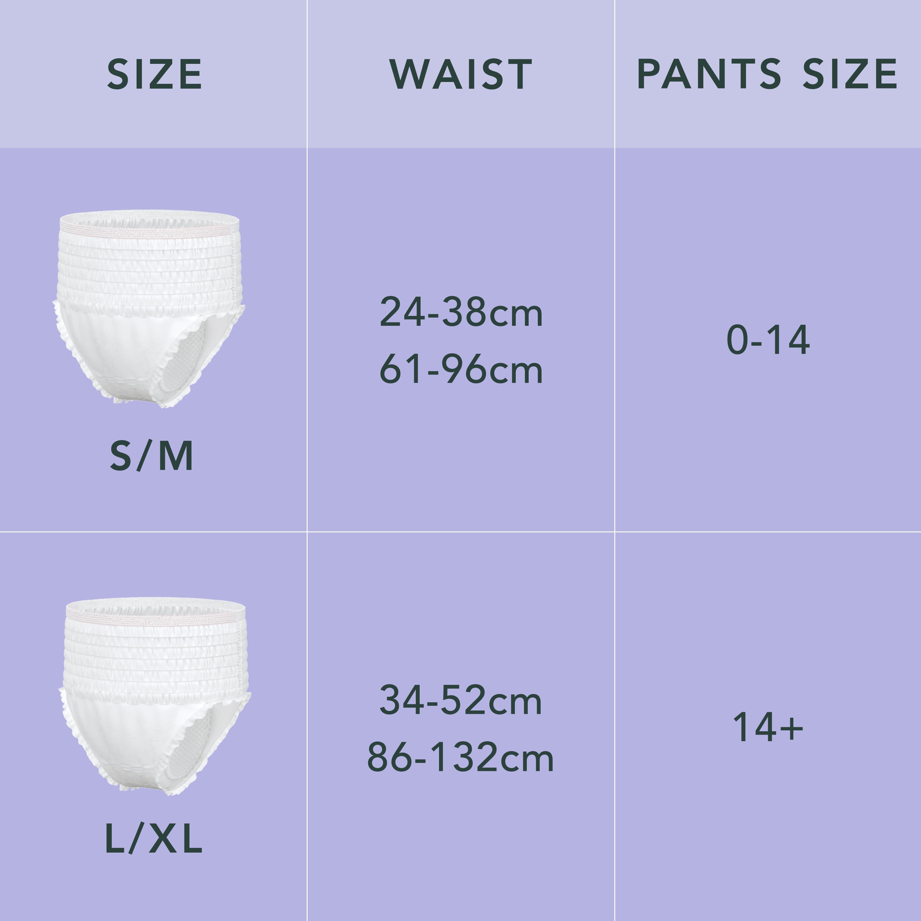 Disposable Period Underwear Made With Organic Cotton Y5