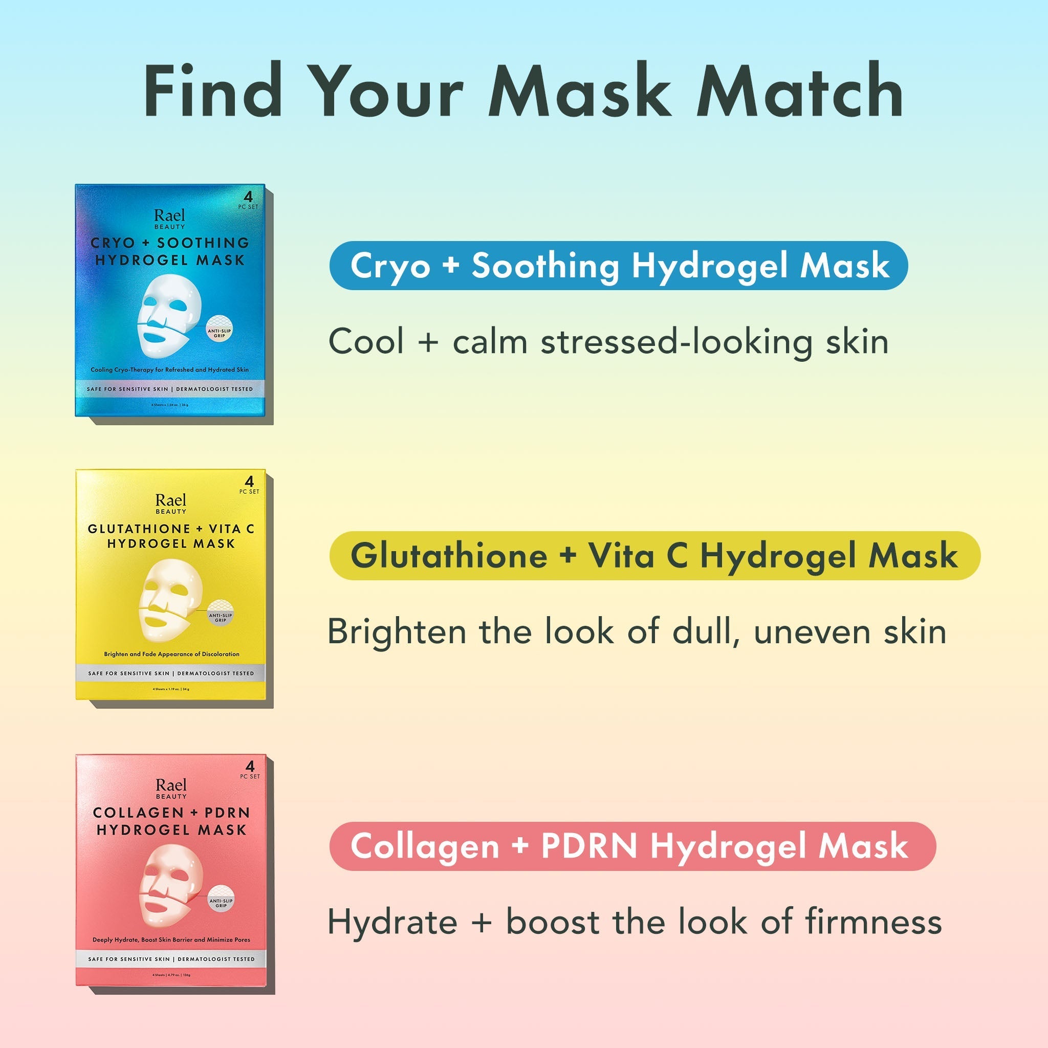 Glutathione + Vita C Hydrogel Mask O3