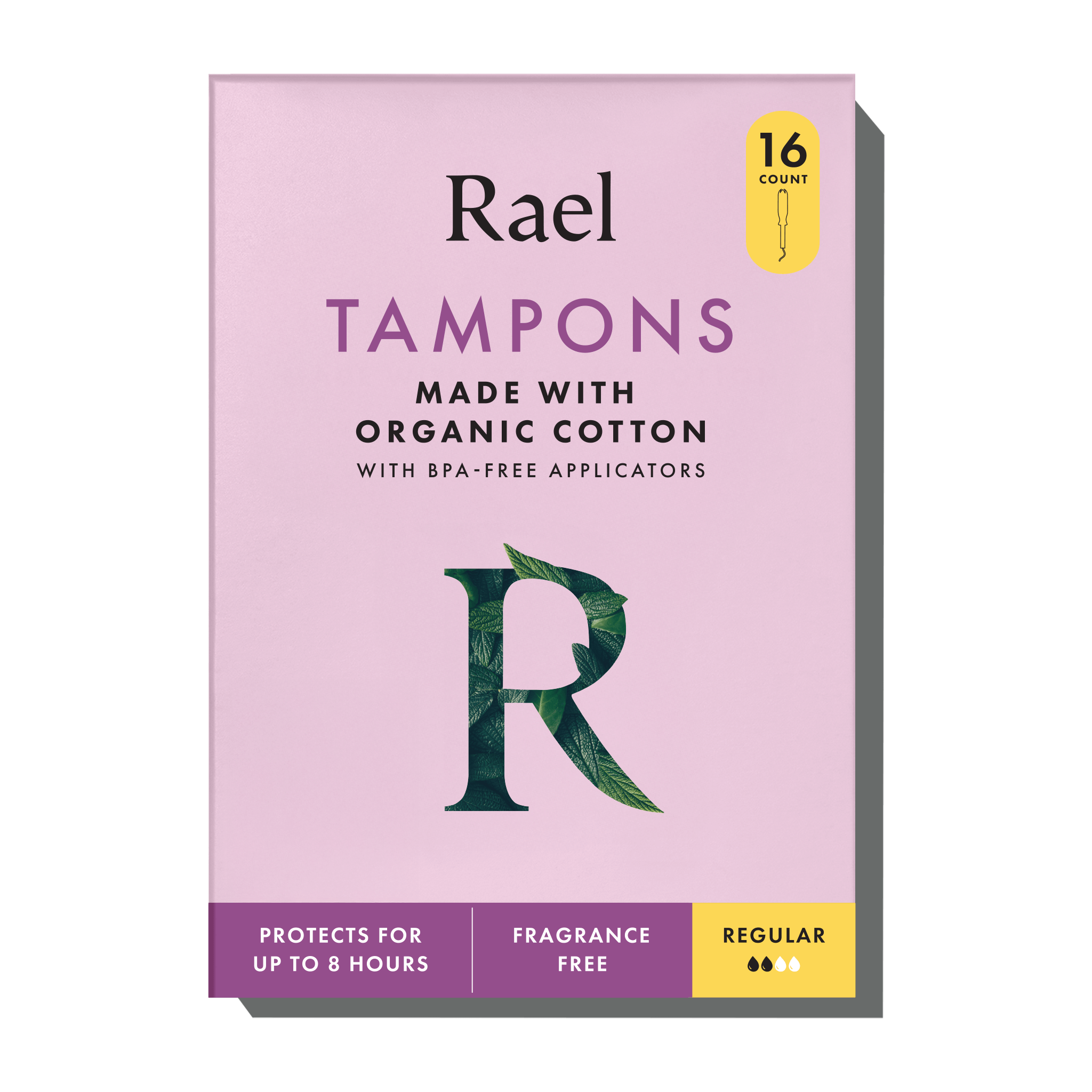 Regular Tampons Made With Organic Cotton S2