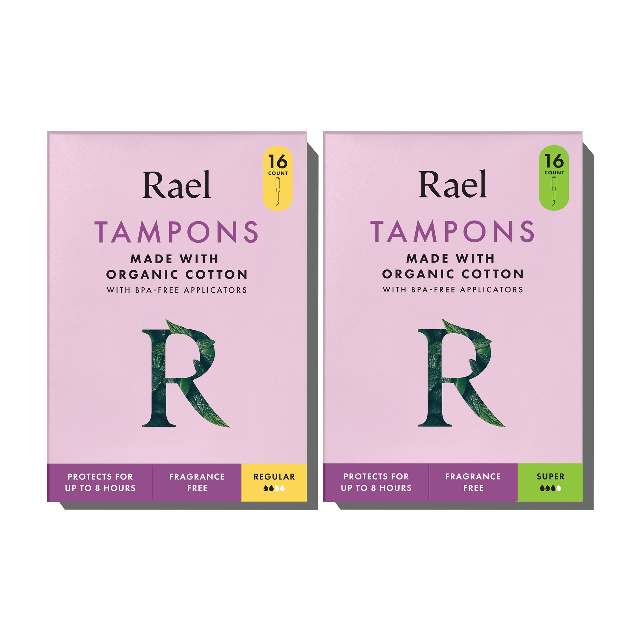 Tampon Variety Pack Made With Organic Cotton D4