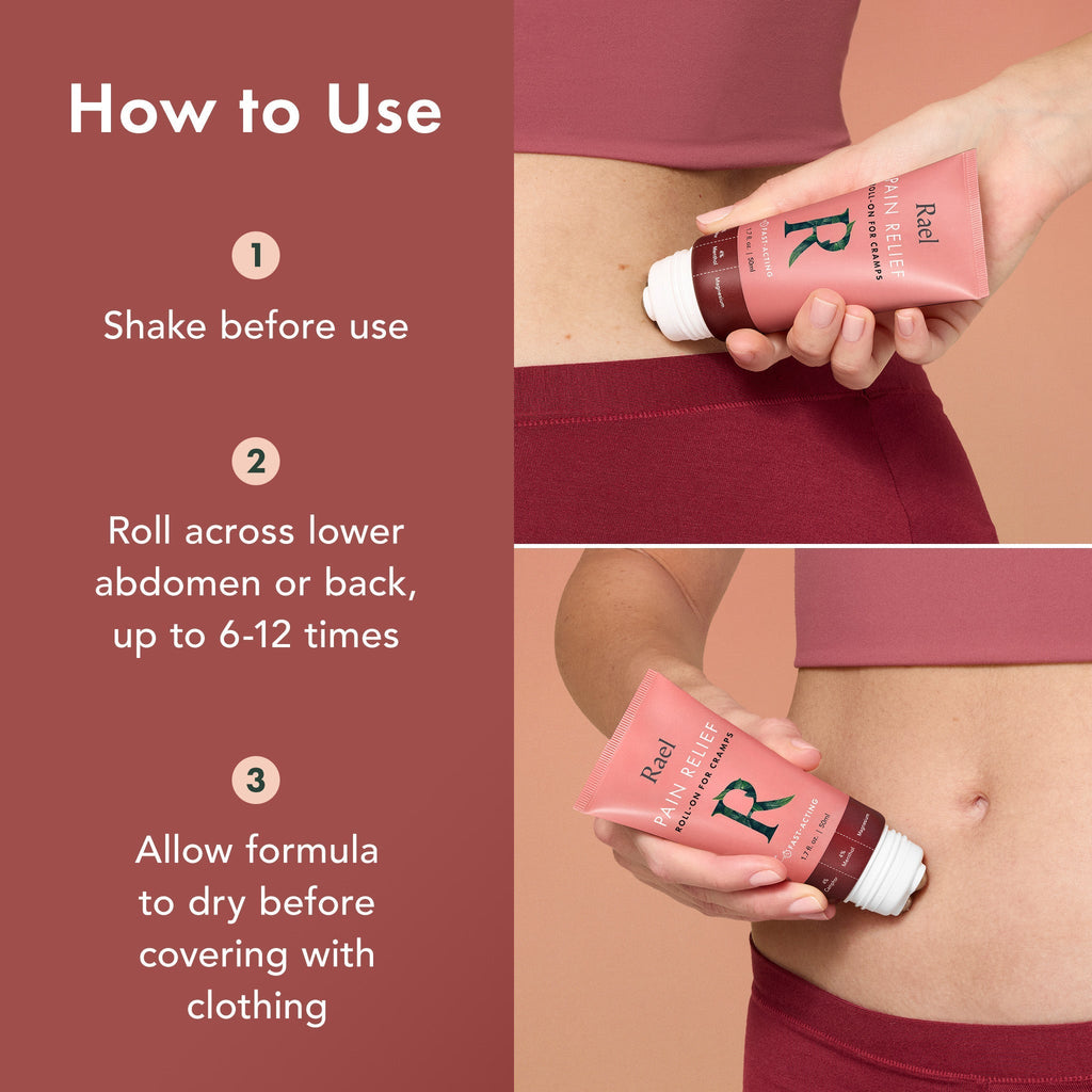 Pain Relief Roll-On for Cramps W6
