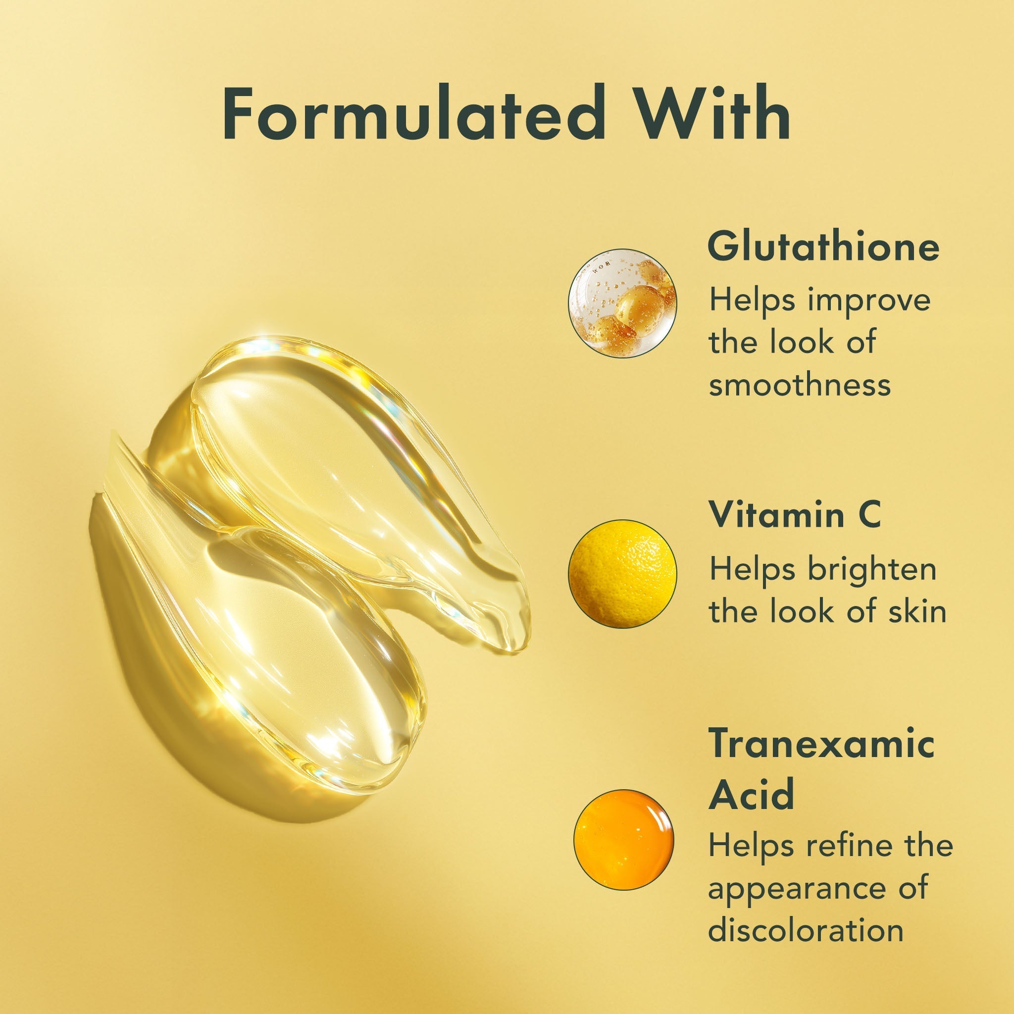 Glutathione + Vita C Hydrogel Mask O3