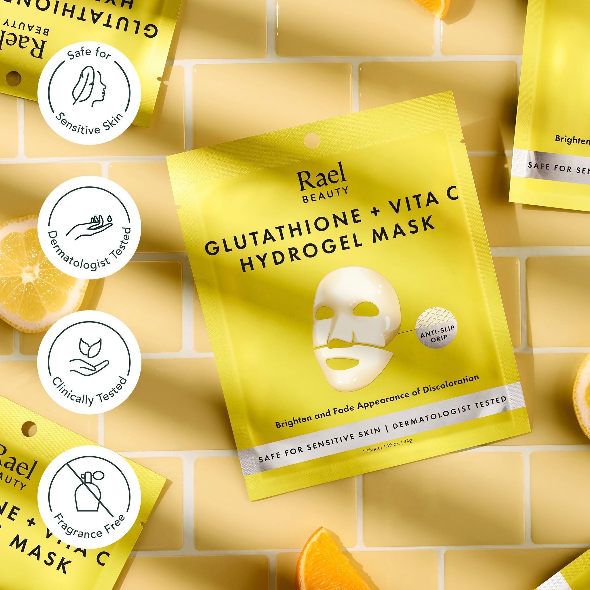 Glutathione + Vita C Hydrogel Mask O3
