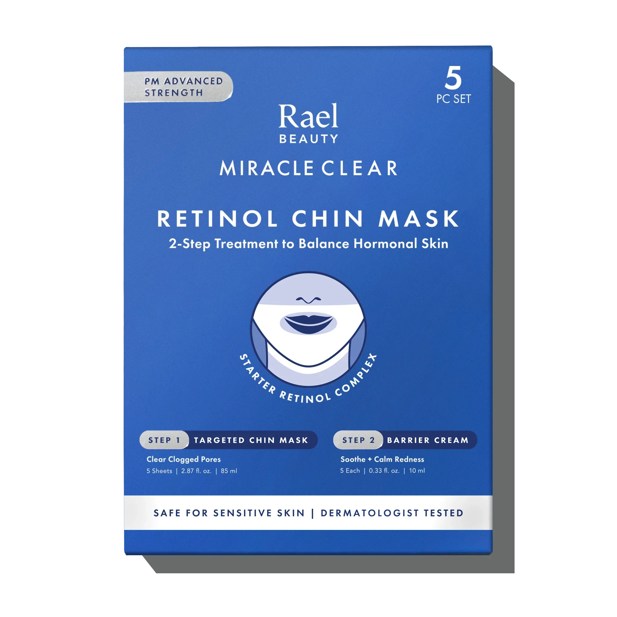 Miracle Clear Retinol Chin Mask 5-Pack Set G7