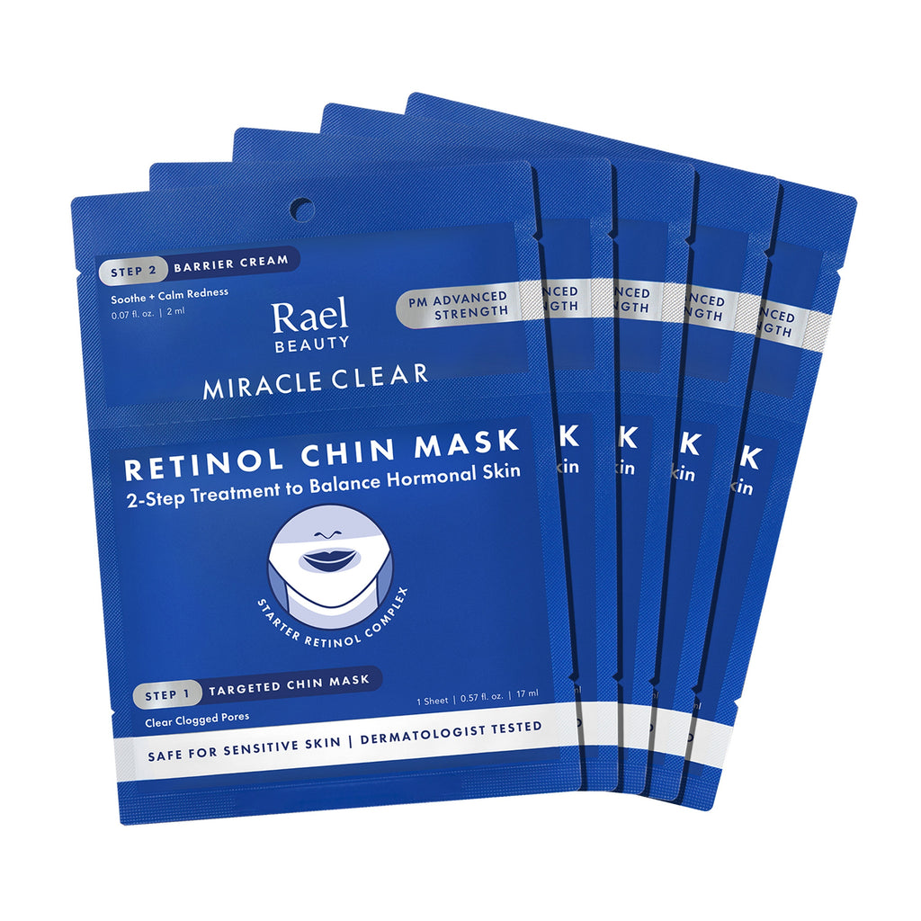 Miracle Clear Retinol Chin Mask 5-Pack Set G7