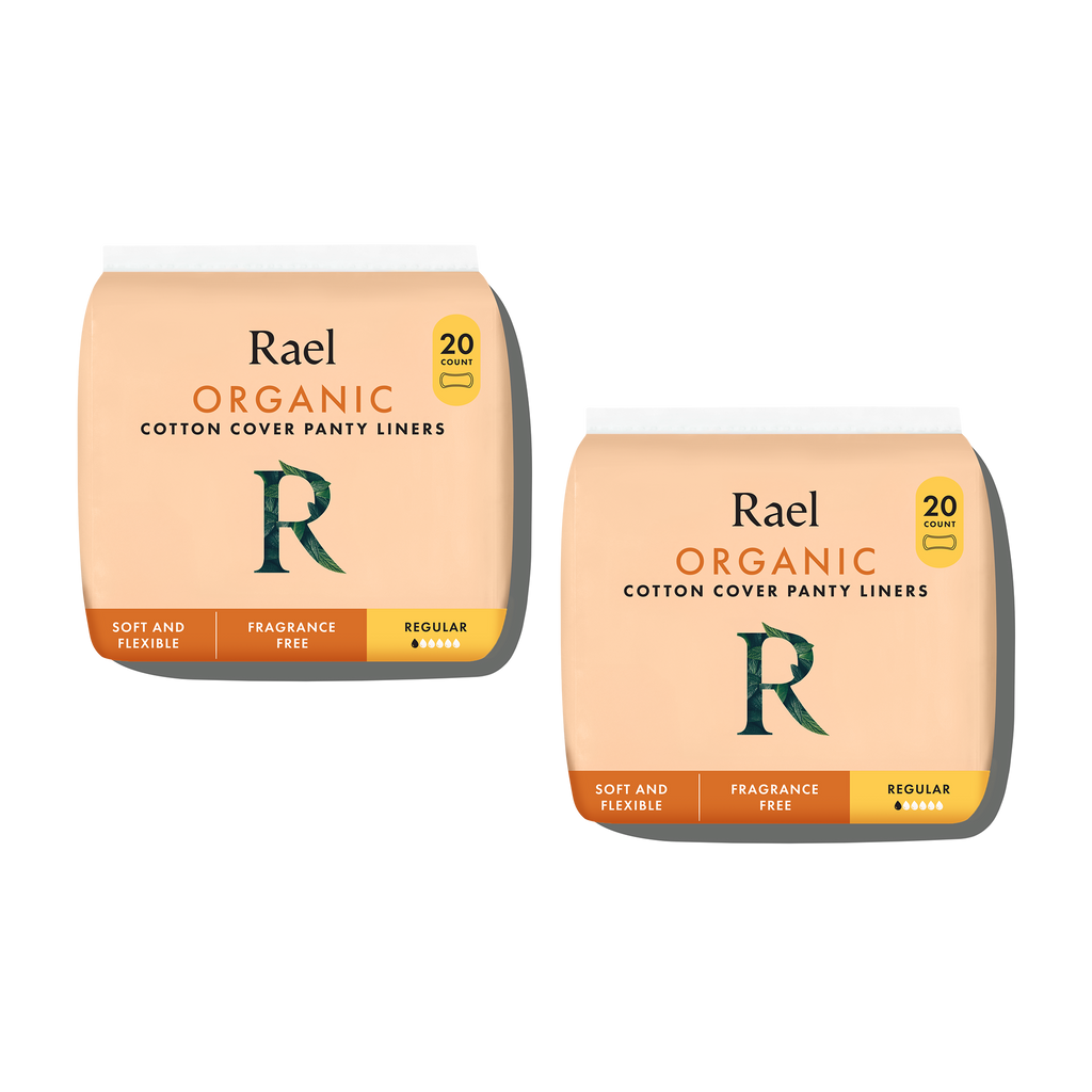 Regular Unscented Panty Liners Made With Organic Cotton U7