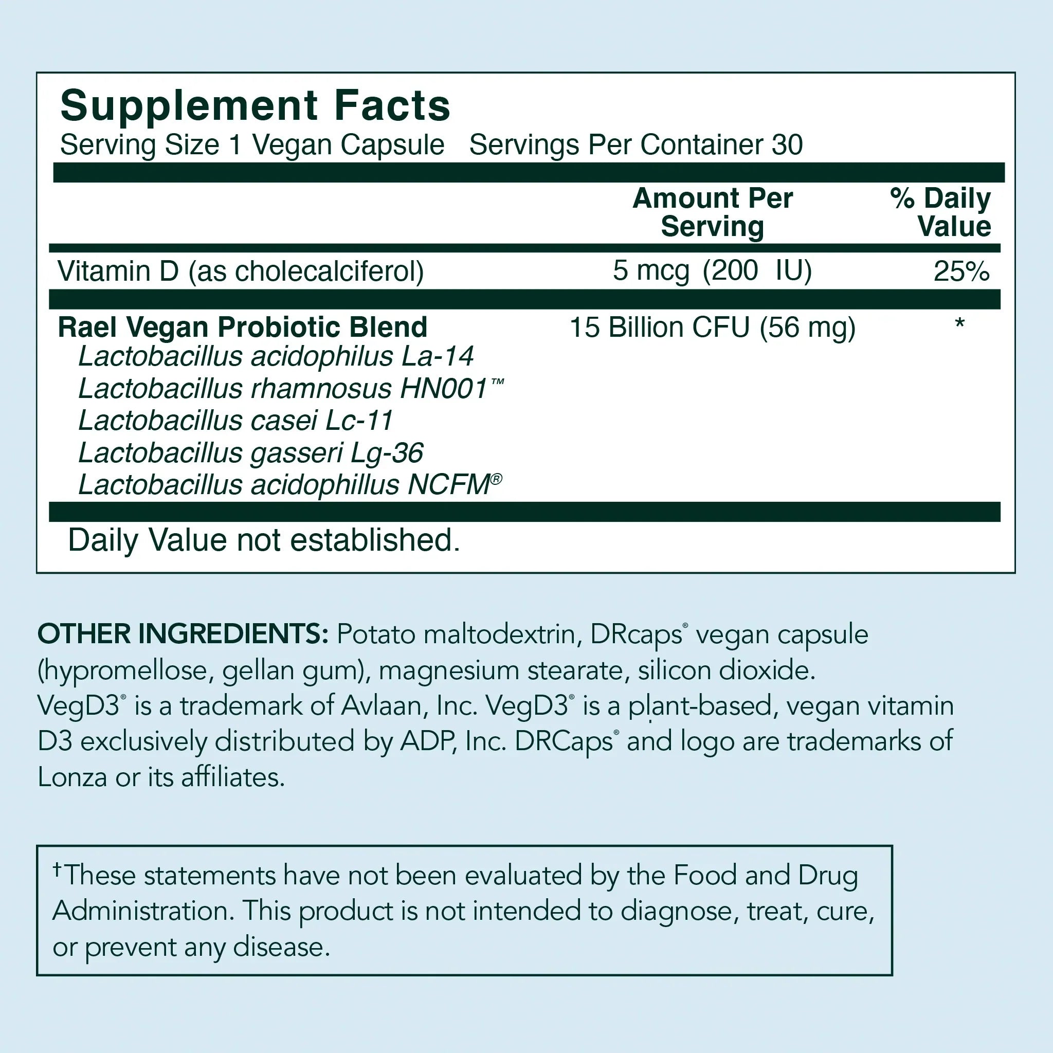 Vaginal Health Probiotic Supplement R8